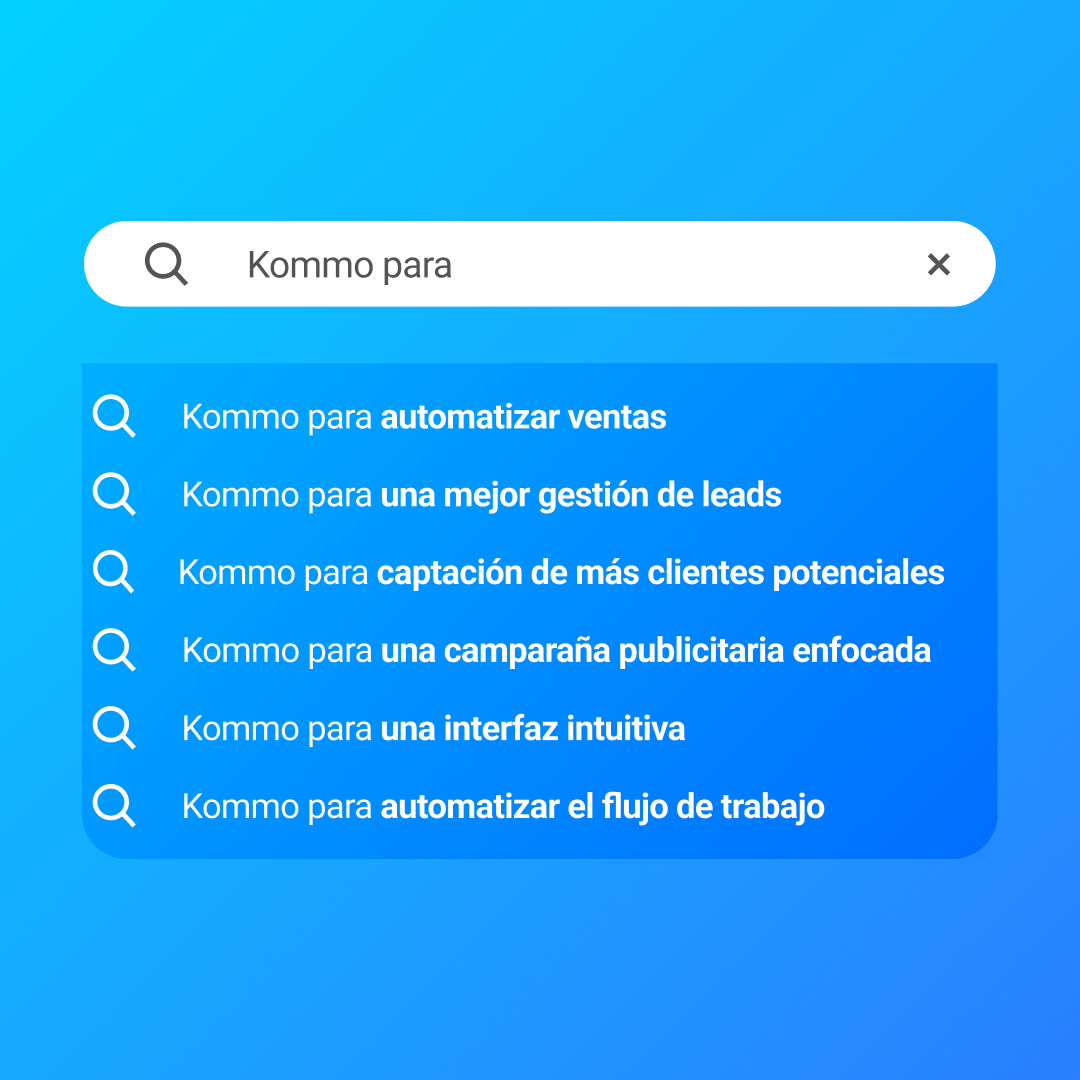 CRM y gestión comercial